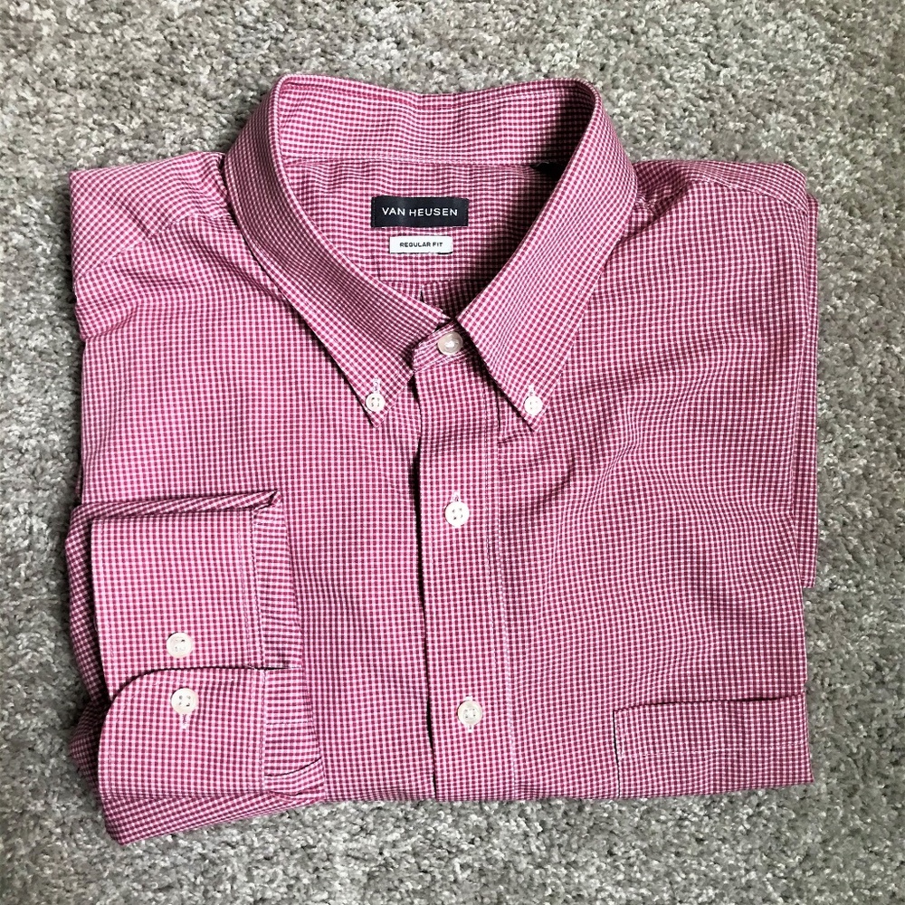 1 Pocket Long Sleeve Button Down Shirt